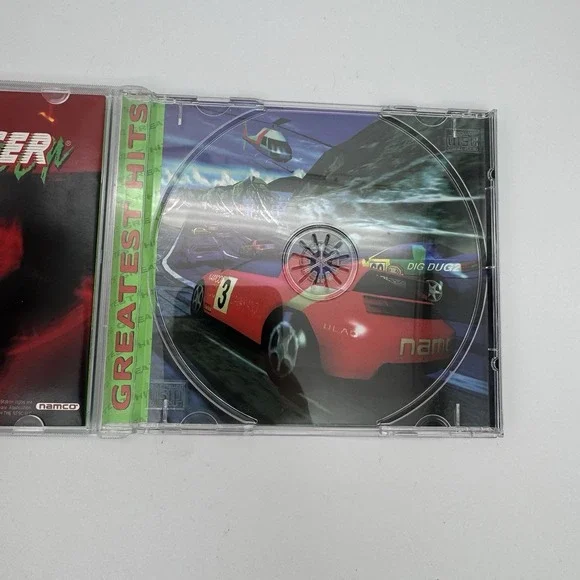 Ridge Racer (Sony PlayStation 1, 1995) Complete Greatest Hits - Picture 4 of 6